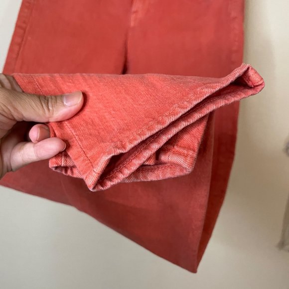 Madewell Womens Low Rise Skinny Skinny Jeans in Orange Size 27 - Picture 7 of 13